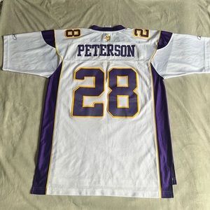 Men’s Nike Vikings Peterson Jersey (L)